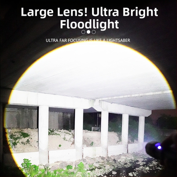 LED žibintuvėlis, aliuminio lydinio korpusas, 30W, įkraunamas, LED šaltinis, nešiojamas