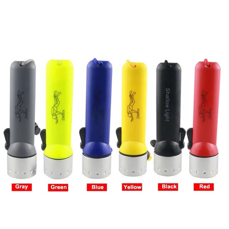 Fire Aurora LED búvár LED-zseblámpa – vízálló, 3W LED, hatótávolság kevesebb mint 50 m