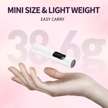 Rankinė nagų dailės šviesos lemputė, nešiojama, vietinis prekės ženklas, bendram naudojimui