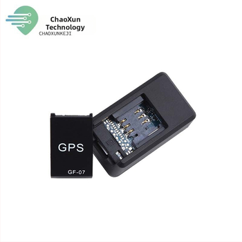 GF07 GPS локатор за автомобил с монтаж без инструменти, вградена антена, прецизност на позициониране 50 м, време на работа 100 ч, USB захранване