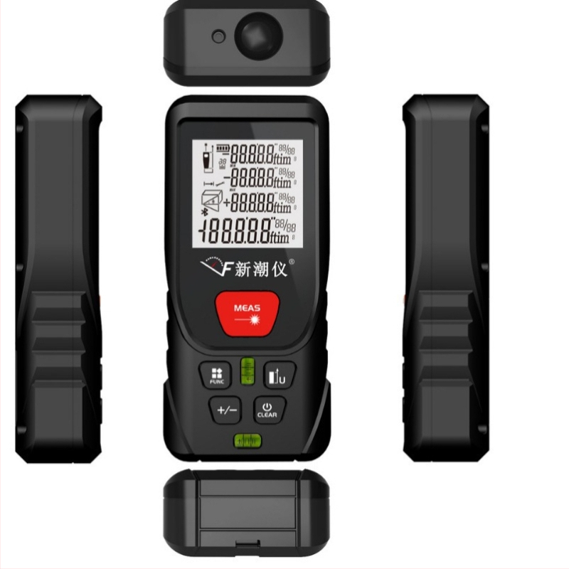 Ръчен лазерен далекомер от серия LDM-C, модели C50/C70/C100/C120, обхват на измерване 0.05–120 м, точност 0.001 м