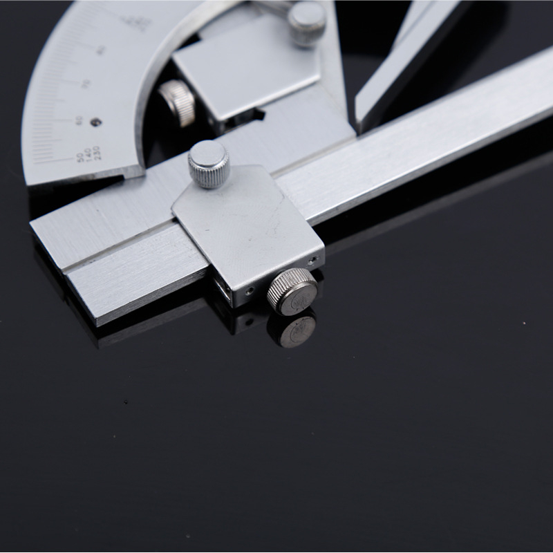 Γωνιόμετρο με χάρακα, κλίμακες 0-320° και 360°