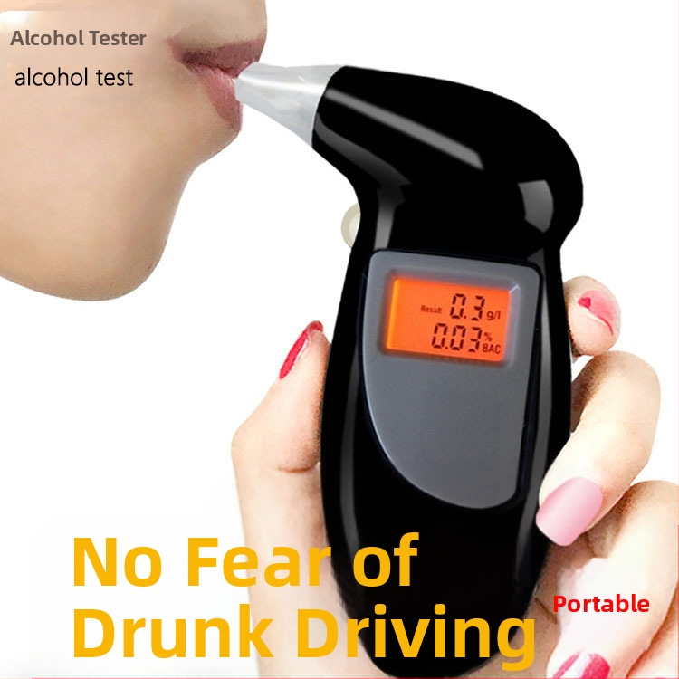 Zhan Ze Портативен автомобилен дихателен тестер за алкохол | ABS, автомобилно монтиране, персонализирана обработка, лицензируем частен етикет