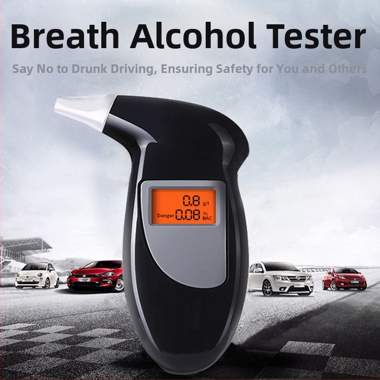 Prenosný automobilový dýchací tester na alkohol | ABS materiál, montáž do auta, prispôsobiteľné spracovanie, licencovaná súkromná značka