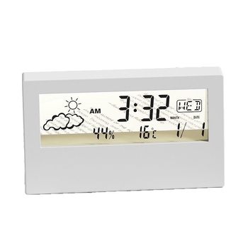 Vidaus skaitmeninis termometras ir higrometras, aukštos raiškos kambario temperatūros ir drėgmės monitorius kūdikių kambariui.