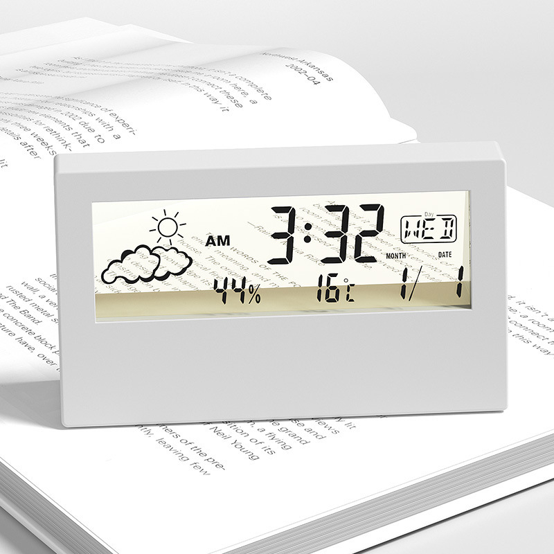 Vidaus skaitmeninis termometras ir higrometras, aukštos raiškos kambario temperatūros ir drėgmės monitorius kūdikių kambariui.