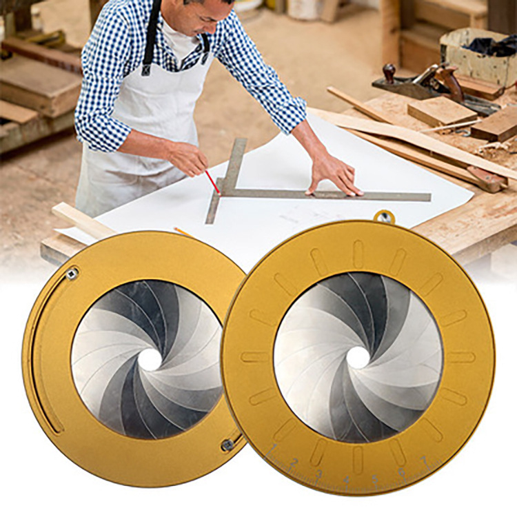 Кръгла чертожна линейка от 304 неръждаема стомана, регулируем измервателно-чертожен инструмент със скала