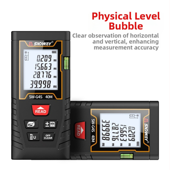 SW-MT4 μετρητής αποστάσεων λέιζερ, φορητός, υπέρυθρη μέτρηση, ηλεκτρονικός χάρακας