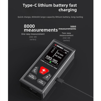 Διπλής κατεύθυνσης μετρητής απόστασης λέιζερ SW-DR60/100 από τη Deep Dawei – εμβέλεια 60/100 m, μετρητής απόστασης λέιζερ, σειρά Rangefinder