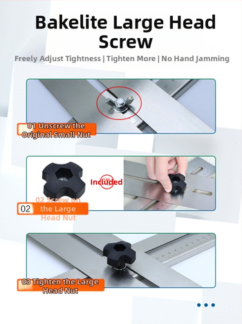 Εντοπιστής οπών πλακιδίων και εργαλείο διάτρησης — Πολυλειτουργικό, ρυθμιζόμενο εργαλείο ανοίγματος οπών για γυαλί