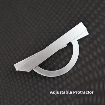 Βιομηχανικού επιπέδου ρυθμιζόμενος γωνιόμετρο με εύρος 0–170°, από χάλυβα άνθρακα