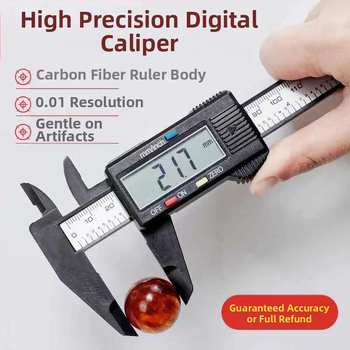 Ψηφιακός βέρνιερ καλιμπρ για κοσμήματα – υψηλής ακρίβειας ηλεκτρονικός πλαστικός μετρητής για βραχιόλια από Jade