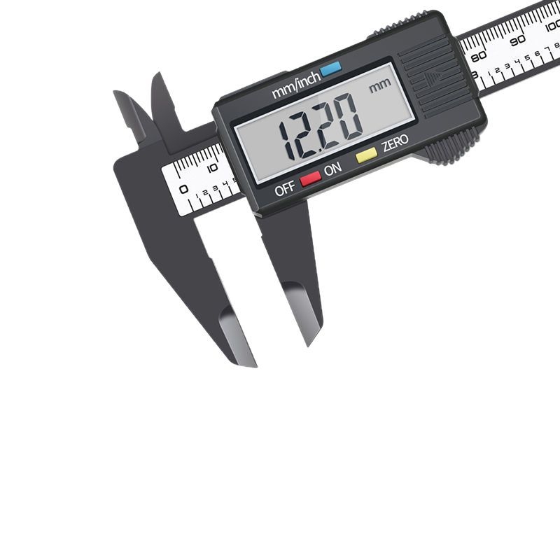 Digitalni vernier mjerač za nakit – visoka preciznost, elektronički plastični mjerni alat za mjerenje jade narukvica