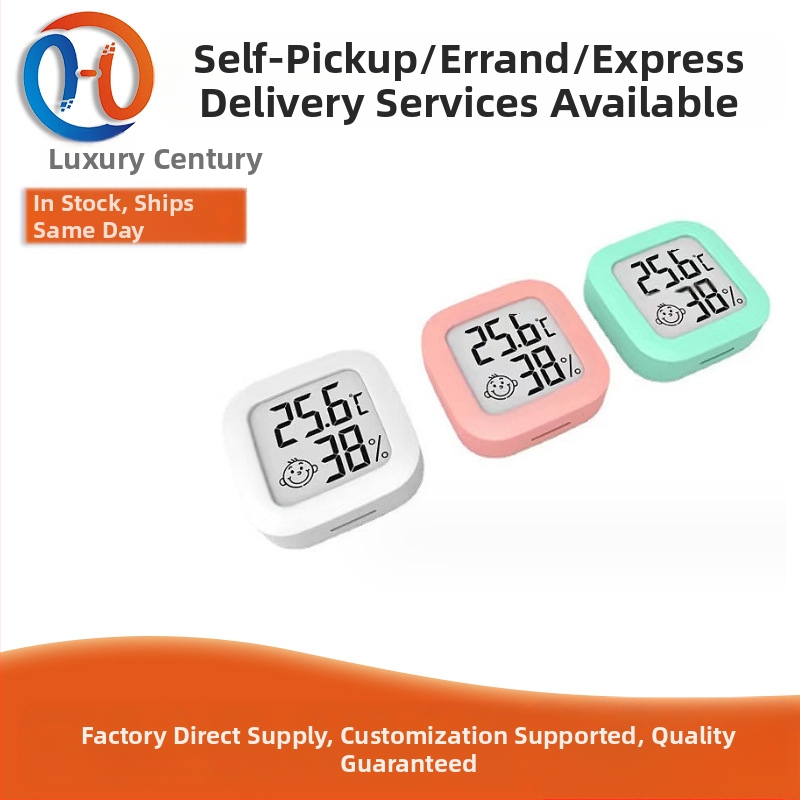 Hüllőbarát élőhely termosztát és mini mosolygós hőmérő akváriumhoz és teknős-akváriumhoz, modell 0726, belső hőmérséklet és páratartalom, CR2032 elem