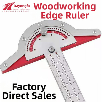 Ξυλουργικός χάρακας με άκρη και γωνία (Υλικό: Ανοξείδωτος χάλυβας; Τύπος χάρακα: Γωνιακός χάρακας; Μάρκα: Other)