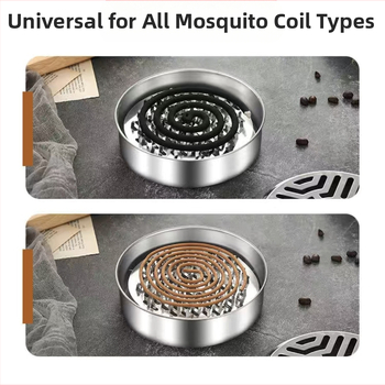 Nerūdijančio plieno musių gaudyklės dėžutė su dangteliu, vėjo atspari, daugkartinio naudojimo, su logotipu