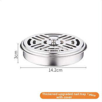 Nerūdijančio plieno musių gaudyklės dėžutė su dangteliu, vėjo atspari, daugkartinio naudojimo, su logotipu