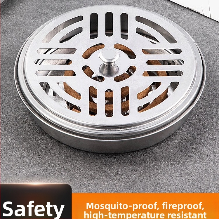 Nerūdijančio plieno musių gaudyklės dėžutė su dangteliu, vėjo atspari, daugkartinio naudojimo, su logotipu