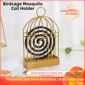 Geležinis paukščio narvas laikiklis moskito lazdų – trikampė pakabinama konstrukcija