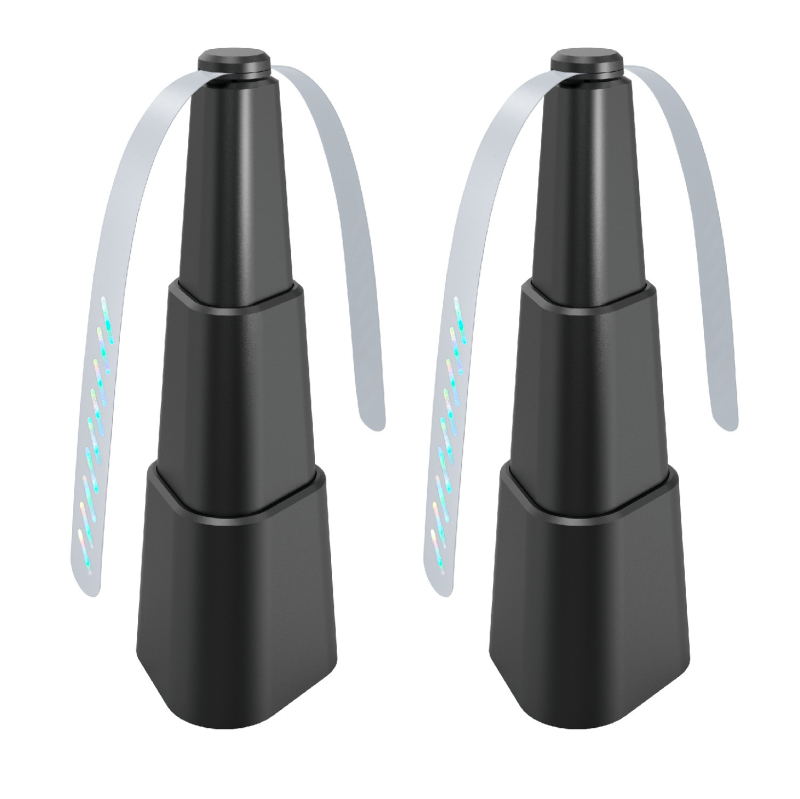 2 опаковки насекомо-репелентен вентилатор, батерийно захранван, не се зарежда, мултифункционален, 5V, 4.5W, ABS корпус