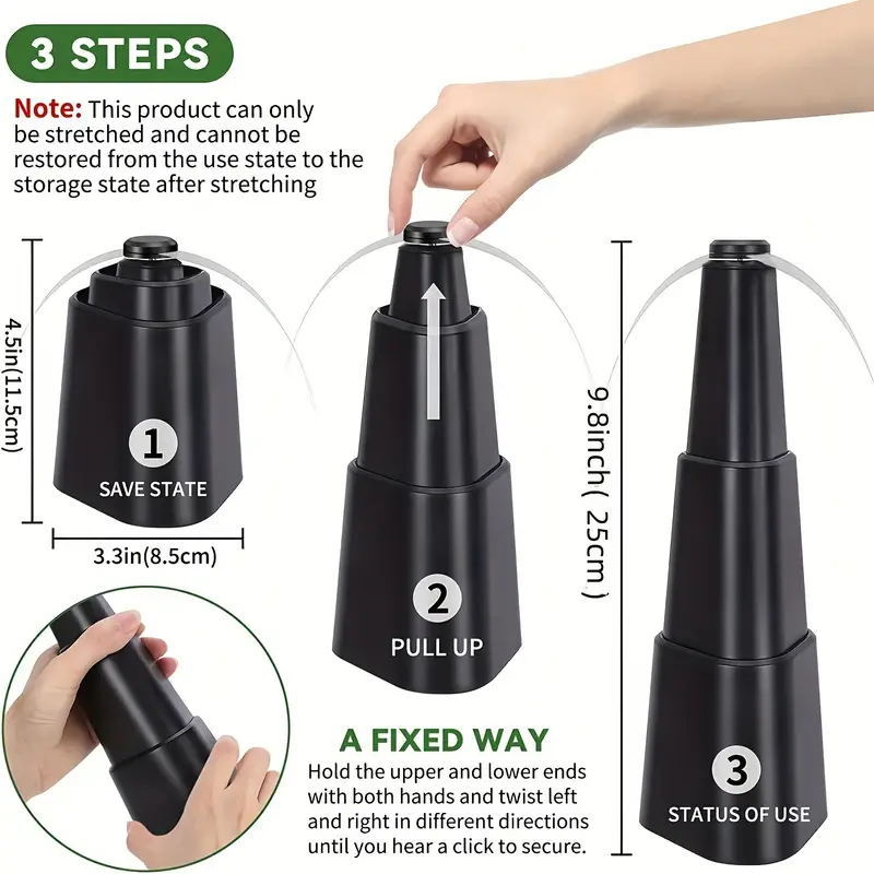 2 опаковки насекомо-репелентен вентилатор, батерийно захранван, не се зарежда, мултифункционален, 5V, 4.5W, ABS корпус