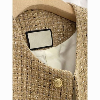 Γυναικείο παλτό, 90-95% πολυεστέρας, μακριά μανίκια, στρογγυλή λαιμόκοψη, φθινόπωρο 2024