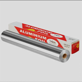 Утолщена алуминиева фолио хартия за барбекю и печене, 3 м ролка, 10 μm дебелина, безопасна за микровълнова