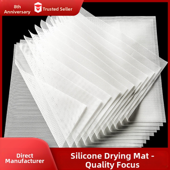 Silikoninė džiovinimo plokštė, temperatūrai atspari, 360 g/m², kvadratinė