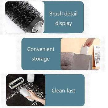 Χειροκίνητη βούρτσα καθαρισμού για καναπέ, σεντόνια κρεβατιού και γραφείο (καθολικό μοντέλο; ABS; 200 g)