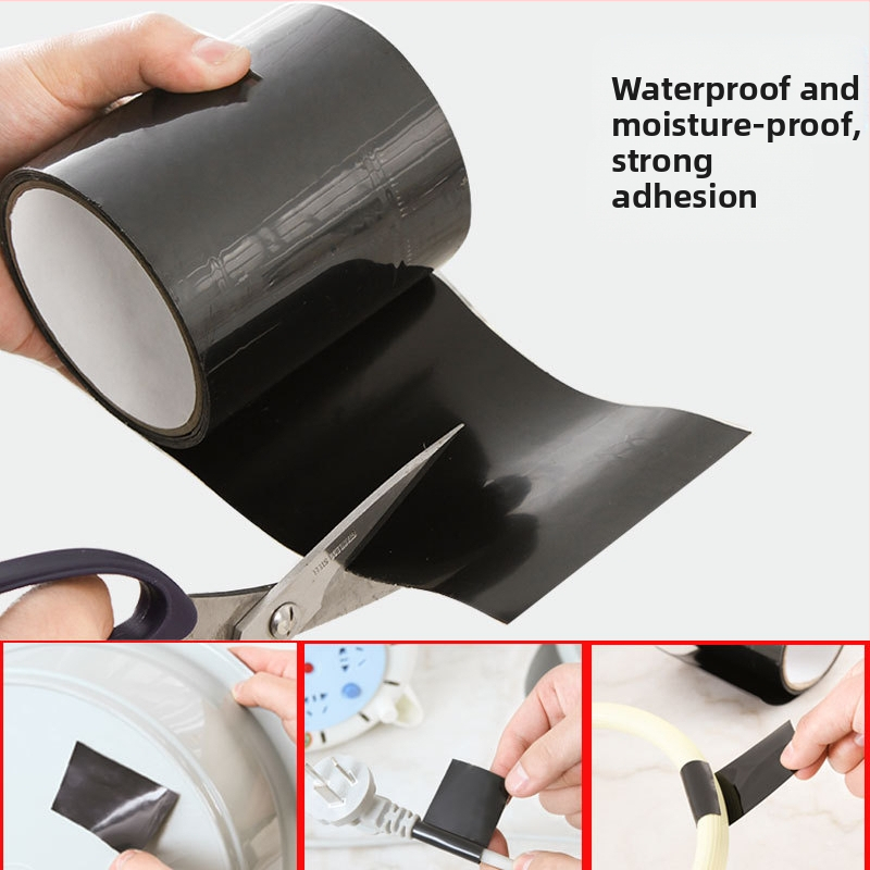 Ταινία επισκευής σωλήνων – αυτοκόλλητη, PVC + κόλλα θερμής τήξης; πάχος 5; εύρος θερμοκρασίας -30°C έως 100°C; για επισκευή και σφράγιση διαρροών