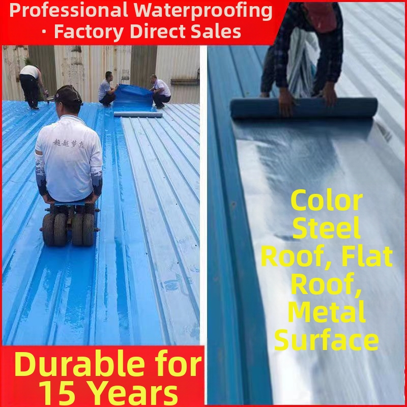 Pašlīmējoša hidroizolācijas membrāna — TPU polimēru savienojums SBS; ūdensizturība 0,3 MPa; locīšanas izturība 200; spriegojuma izturība 250; izturība pret izstiepšanos 400; plīsuma izturība 400