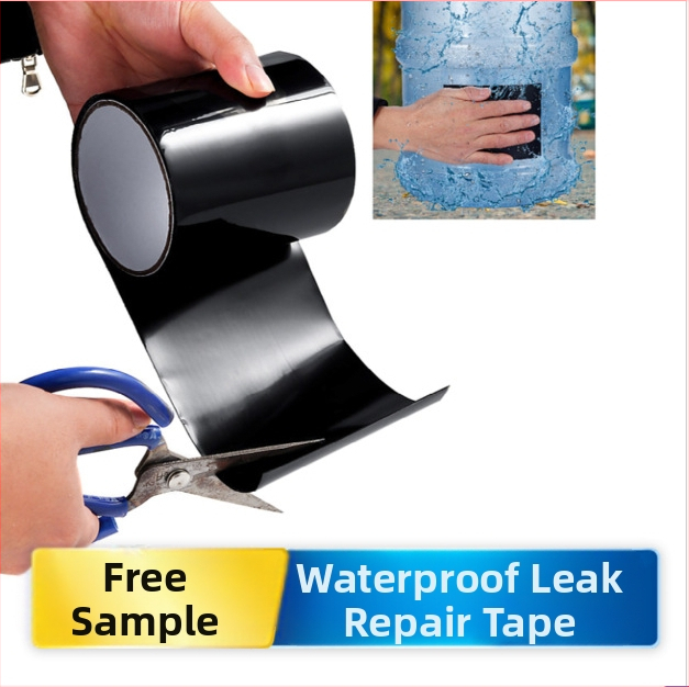 Водоустойчива лента за уплътняване и ремонт на течове, PVC основа, лепило на основата на гума, самозалепваща, за ремонт на течове по покрив