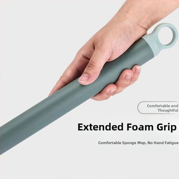 Universali plokščio mop stiebo su itin stora konstrukcija — nerūdijantis plienas, itin plonos pluoštus, vieno pavaros, spaudimas iš visų pusių