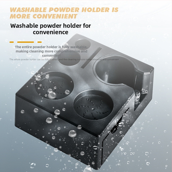 Kavos miltelių dėklas su stalčiumi - ABS - Daugiakomponentė baro sandėliavimo dėžė su rankenos laikikliu ir miltelių dozatoriumiumi