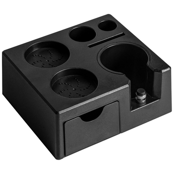 Kavos miltelių dėklas su stalčiumi - ABS - Daugiakomponentė baro sandėliavimo dėžė su rankenos laikikliu ir miltelių dozatoriumiumi