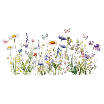 Αυτοκόλλητο τοίχου – μοτίβο με φυτά και άνθη, PVC, αδιάβροχο, για σαλόνι και υπνοδωμάτιο, μοντέρνο μινιμαλιστικό στυλ (PVC, μοτίβο φυτών/ανθών, αδιάβροχο, σαλόνι/υπνοδωμάτιο, 1 τεμάχιο)