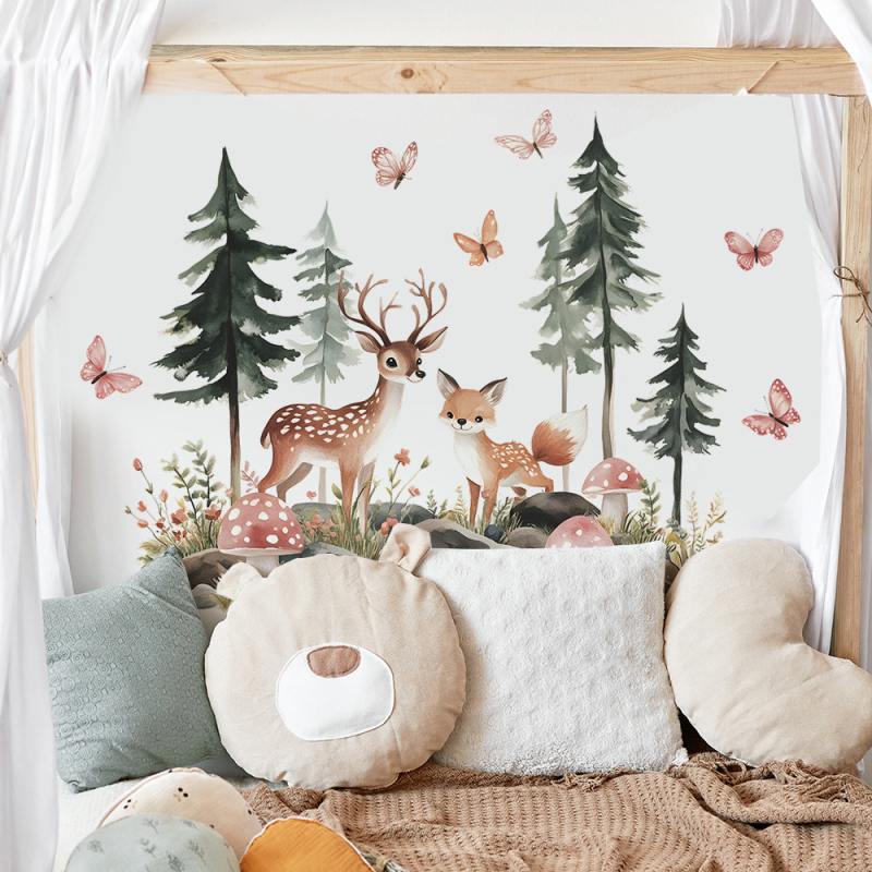 PVC falmatricák készlet, 3 darab, dekoratív falmatricák, modern minimalist stílus (HY-L031)