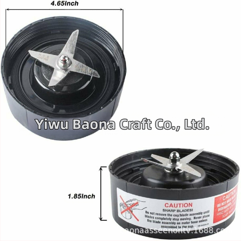 Odšťavovač Nutrii RX 1700W – križový držiak noža, zostavenie, miešanie (Model PJ-DZ-NB)