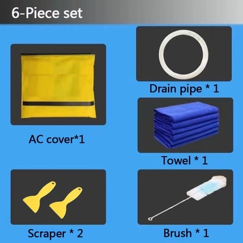 Κάλυμμα κλιματιστικού Jinbao, μοντέρνο μινιμαλιστικό στυλ, PVC υλικό, αδιάβροχο 100%, ανθεκτικό στη σκόνη 100%