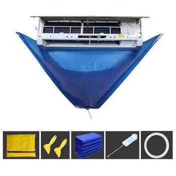 Κάλυμμα κλιματιστικού Jinbao, μοντέρνο μινιμαλιστικό στυλ, PVC υλικό, αδιάβροχο 100%, ανθεκτικό στη σκόνη 100%