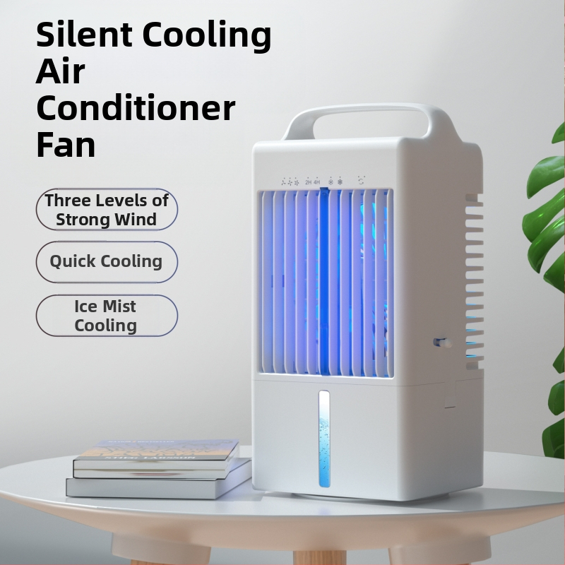 USB stalo ventiliatorius su rūko funkcija, be šepetėlių variklio, 3 greičiai, lietimui jautrus valdymas, triukšmas 45–50 dB