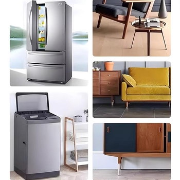 Plovimo mašinos ir šaldytuvo kojų padėkliukai – padidėjimas, vibracijų slopinimas, neslidinimas, tylus veikimas