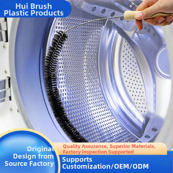 Skalbimo mašinos valymo šepetys, PET medžiaga, 0,01 kg, skirtas džiovintuvo vamzdžiams ir radiatorių vidiniams paviršiams valyti.