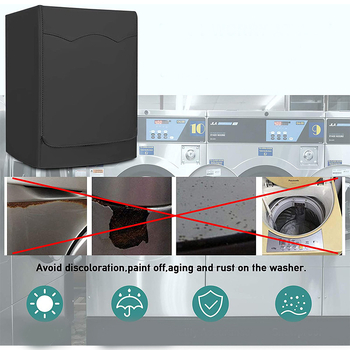 Κάλυμμα πλυντηρίου με αδιάβροχες και προστασία από τη σκόνη, UV προστασία και ανθεκτικότητα στη φθορά; πολυεστερικό ύφασμα, μάρκα Yiwu Ningyi, μοντέρνο μινιμαλιστικό στυλ, προσαρμόσιμο