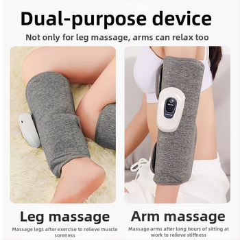 Kojų masažuoklis - oro slėgio masažas, pneumatinis blauzdos masažuoklis, daugiafunkcinis, modelis 9910, 3 bėgiai