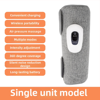 Kojų masažuoklis - oro slėgio masažas, pneumatinis blauzdos masažuoklis, daugiafunkcinis, modelis 9910, 3 bėgiai