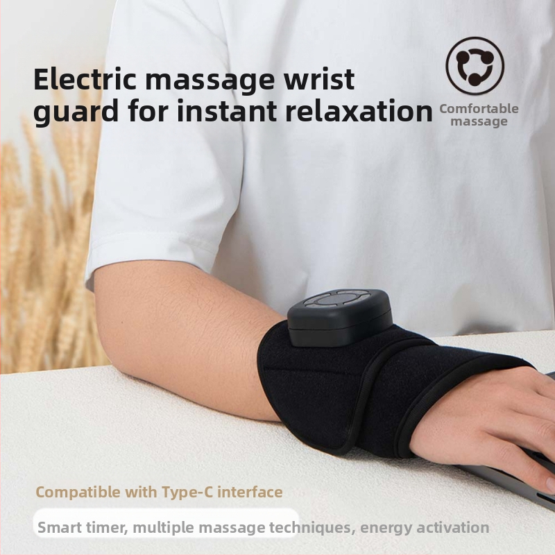 Масажор за китка с въздушно налягане — безжичен и преносим, мулти-режим, симулиран масаж, с многостепенно нагряване