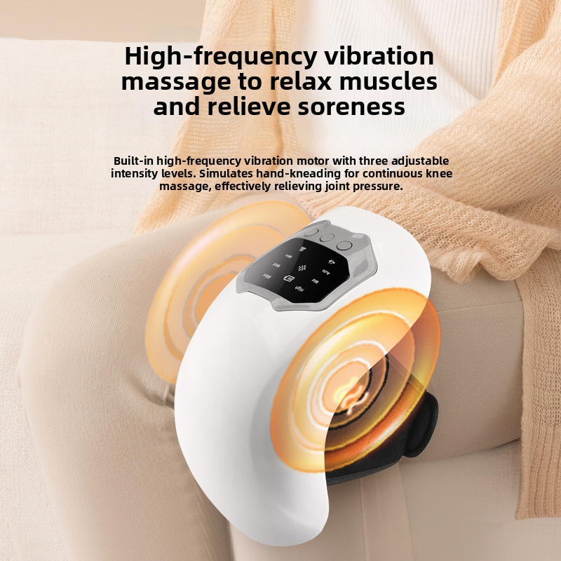 Масажор за коляно – безжичен и преносим, мултирежимен терапевтичен масаж с много нива на нагряване за колянни стави