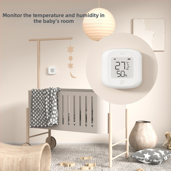 Έξυπνος Αισθητήρας Θερμοκρασίας και Υγρασίας με Zigbee 3.0, Οθόνη Εμφάνισης, Εσωτερική Χρήση, Μοντέλο Lktmzl02