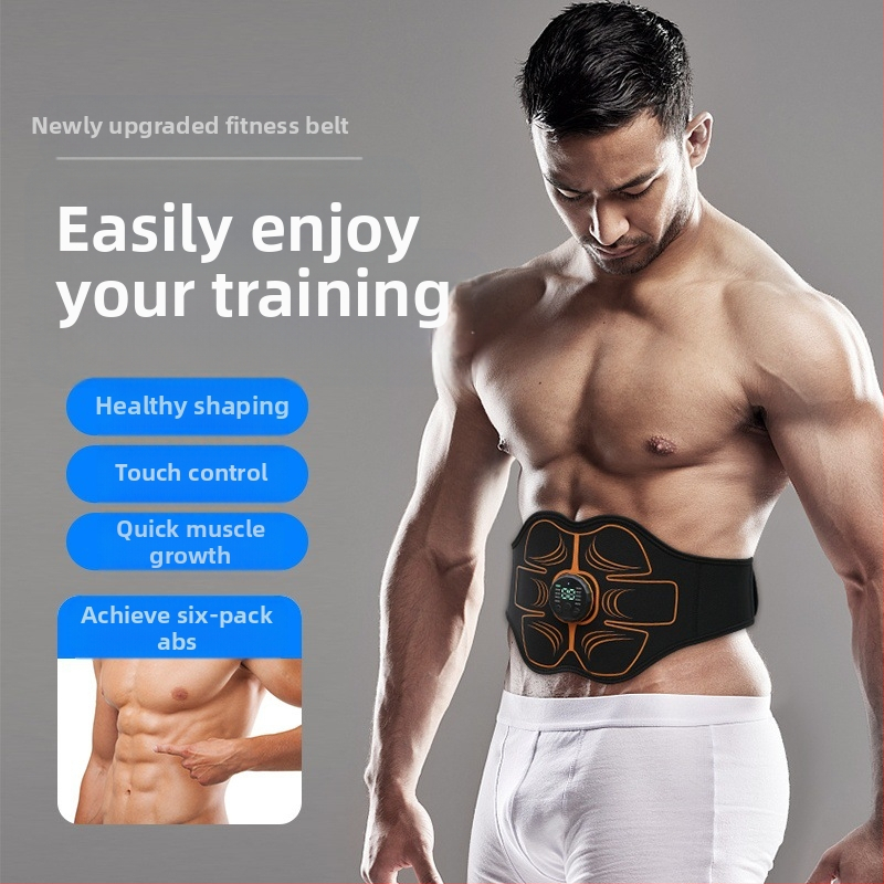 EMS formuojanti juosta su mikro srove – 5–7 masažo galvos, 3-ioji pavara, įkraunama, masažas vibracija ir atmosferinis slėgis, mechaninis valdymas – namų pilvo treniruoklis